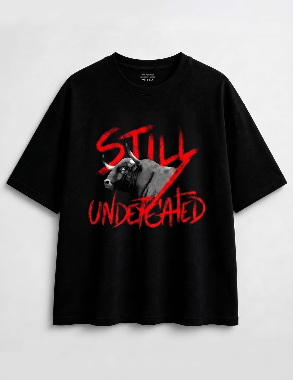 Camiseta Oversize "Still Undefeated"