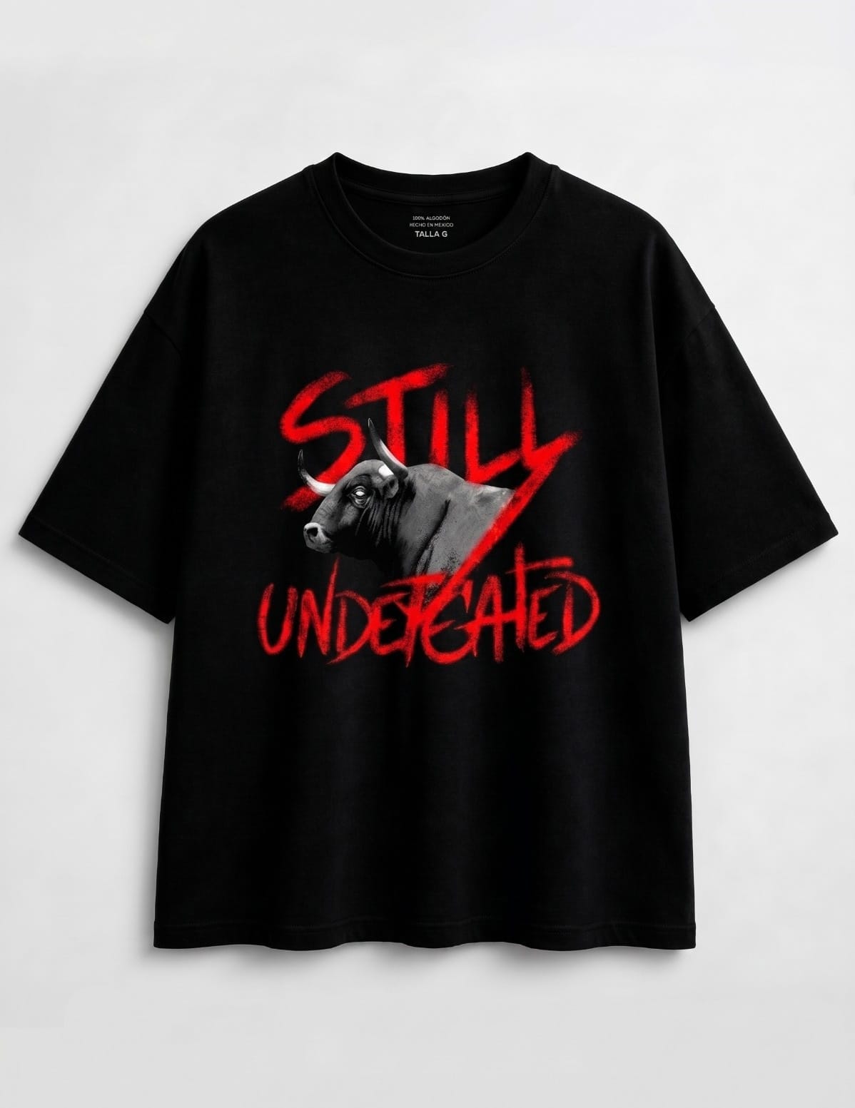 Camiseta Oversize "Still Undefeated"