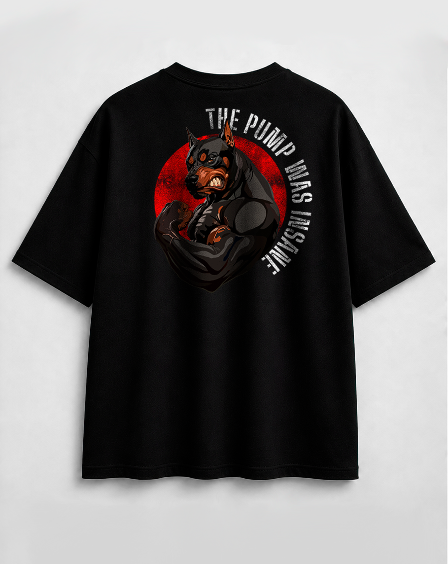 Camiseta Oversize "Gym Dog"