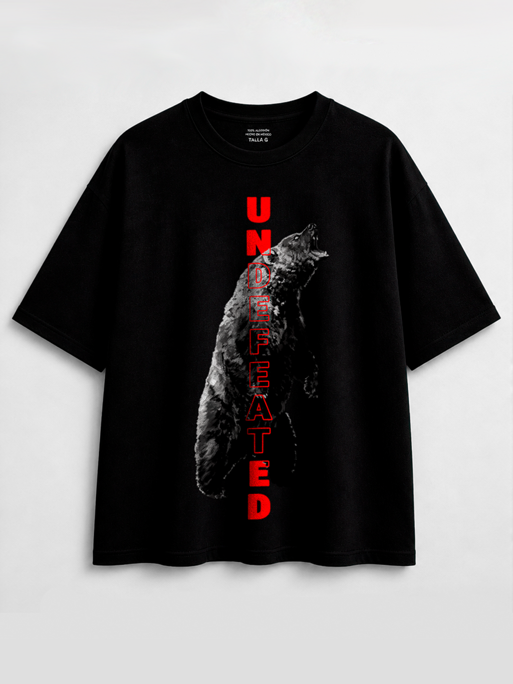 Camiseta Oversize "UNDEFEATED"