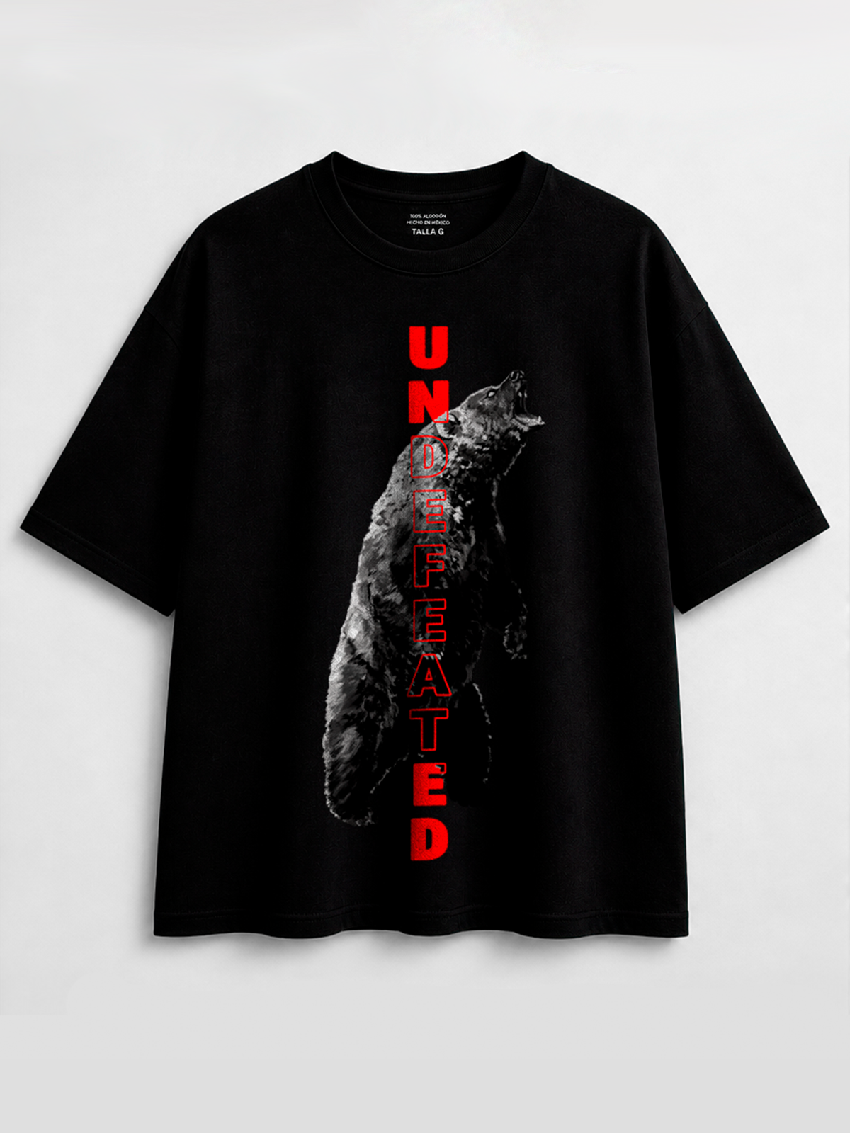 Camiseta Oversize "UNDEFEATED"