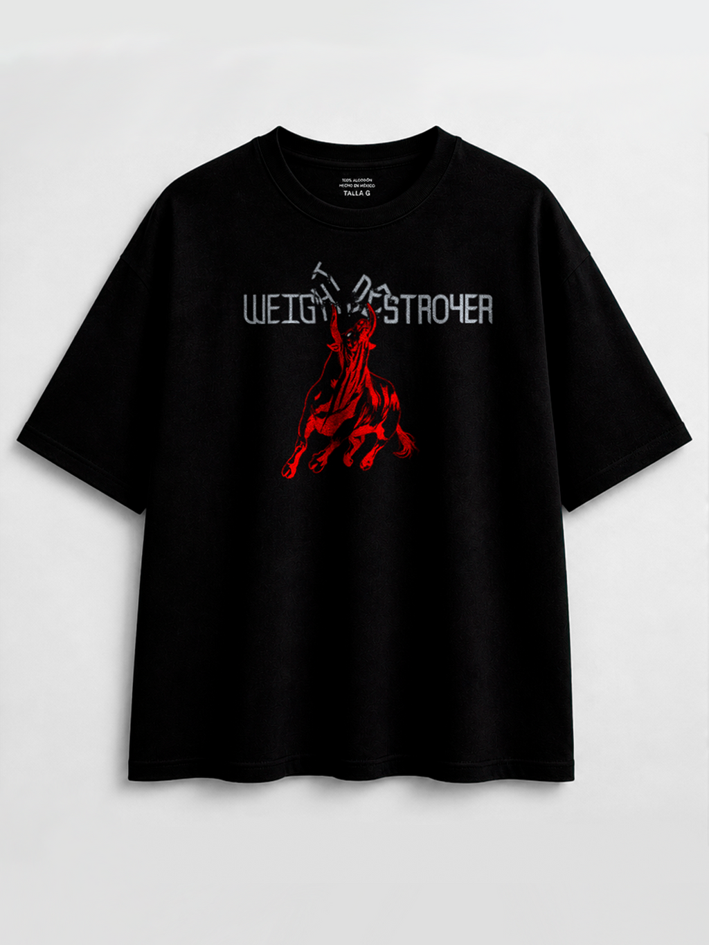Camiseta Oversize "Weight Destroyer"